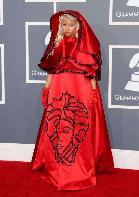 Nicki Minaj 2012 grammy awards.jpg